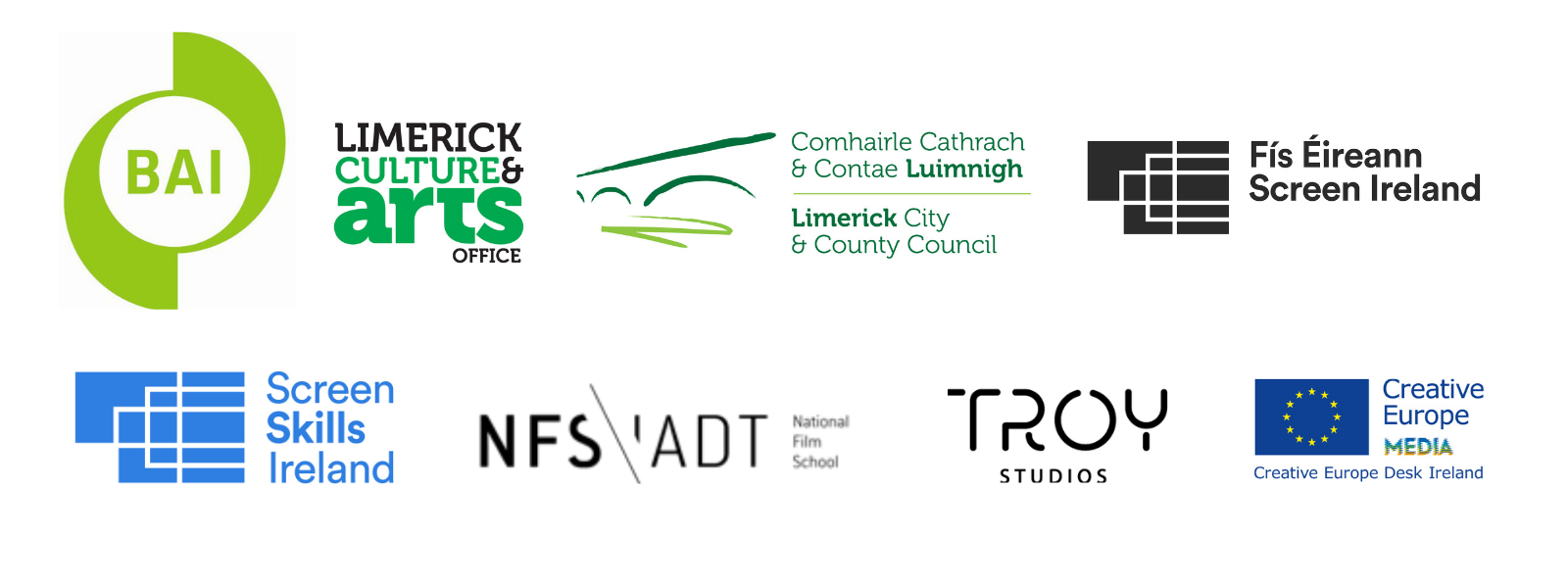 logos from funders and supporters